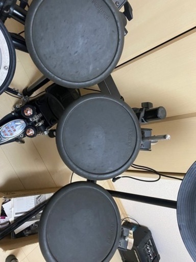 電子ドラムセット　※ツインペダル付き