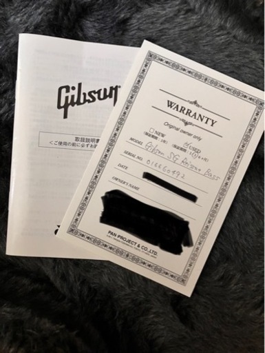 Gibson USA 2006年製 SG Reissue Bass