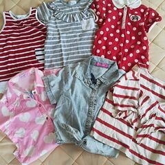 【決まりました】子供服女の子130  140セット　34枚の画像