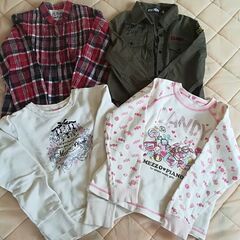 【決まりました】子供服女の子130  140セット　34枚の画像