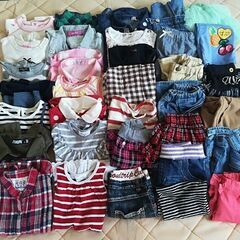 【決まりました】子供服女の子130  140セット　34枚