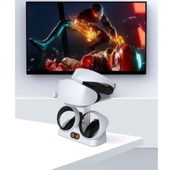 値下げ！⭐新品未使用⭐ PS VR2用充電スタンド 充電器 収納スタンド チャージャーの画像
