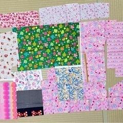 はぎれ　女の子の画像