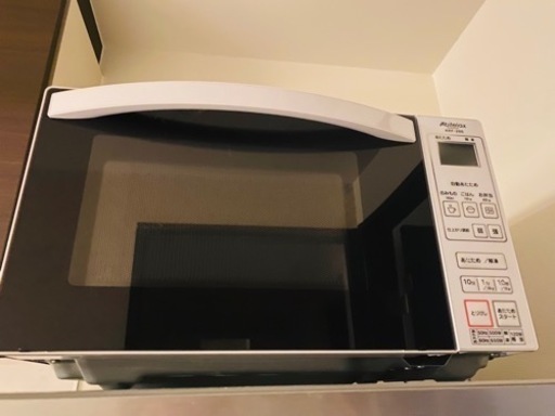 (引き取り確定済み)電子レンジ(庫内フラットタイプ) abitelax ARF-206