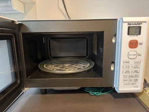 中古電子レンジ、中古洗濯機セット