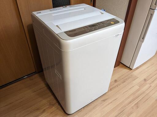 ■　洗濯機、Pansonic、5kg、NA-F50B12、山梨県甲斐市