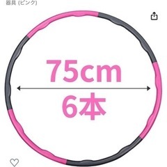 フラフープ　組み立て式の画像