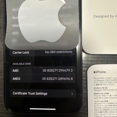 iPhone13pro 256GB simフリー　美品　残債なしの画像