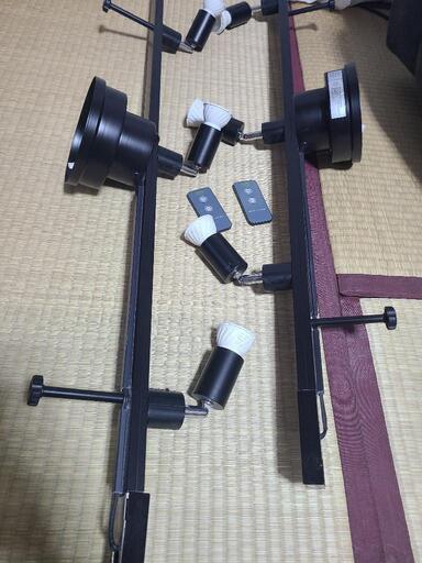 ライティングレール。リモコン\u0026ライトソケット\u0026LEDライト込み☆