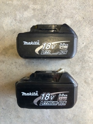 マキタ純正バッテリー18V  2個セット　電動工具makita