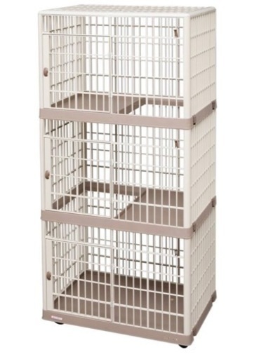 【新品未使用】猫用ケージ　3段