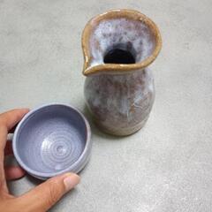 越前焼　熱燗セットの画像