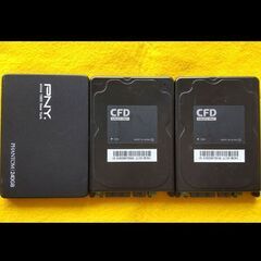 SSD(2.5インチ) 3個 PNY PHANTOM 240GB...