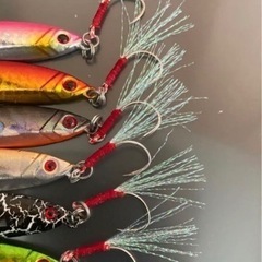 u52 ☆早いもの勝ち！　メタルジグ　ルアー　30g 6個セット 非対称の画像