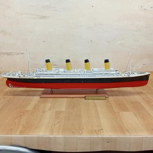 船 模型 完成品 TITANIC タイタニック号 船舶模型 豪華客船 オブジェ 置物 インテリア コレクション