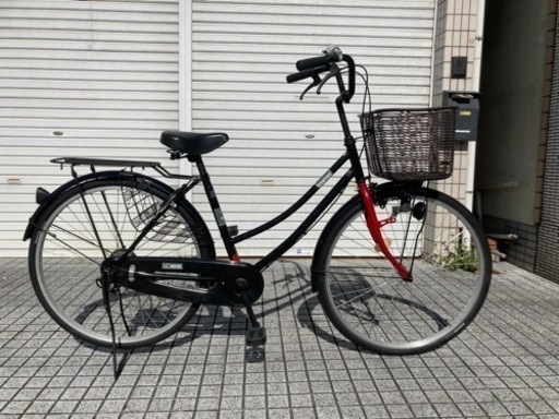 【26インチ自転車】変速なし　ブリヂストン製リヤタイヤ新品❗️若林自転車　膳所店　SALE中❗️