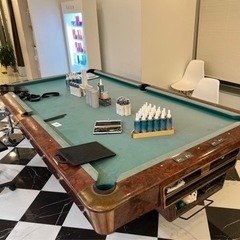 高級感のあるビリヤード台🏅の画像
