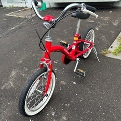 子供用　自転車　14インチ　補助輪あり　相談中の画像
