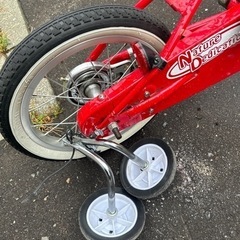 子供用　自転車　14インチ　補助輪あり　相談中の画像