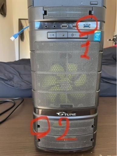 【値下げ】【マウスコンピュータ】G-Tune ゲーミングPC PC電源
