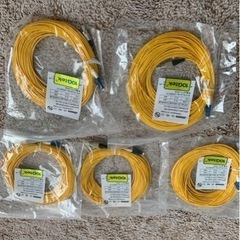 10Gtek FC-LC OS2 SMF シングルモード  光フ...