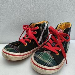 vans off the wall ハイカットスニーカー 18cmの画像