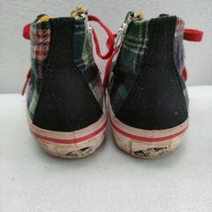 vans off the wall ハイカットスニーカー 18cmの画像