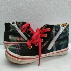 vans off the wall ハイカットスニーカー 18cmの画像