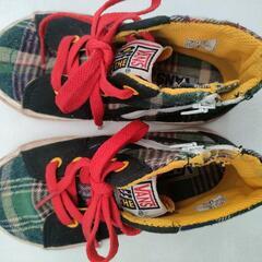 vans off the wall ハイカットスニーカー 18cmの画像