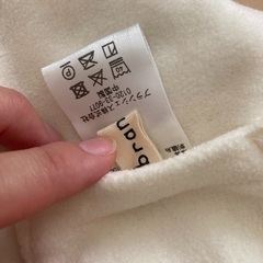 くま耳と刺繍が可愛いポンチョ♪の画像