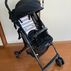 コンビ F2plus ベビーカー バギー　レインカバー付き
