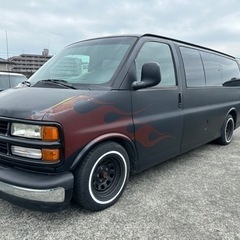 1998シボレーエクスプレス⭐️車中泊⭐️トランポにの画像