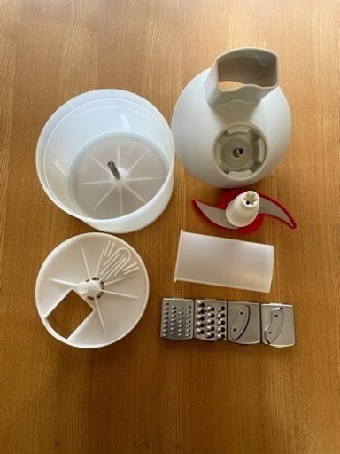 bamixのフードプロセッサー、スライスアタッチメント