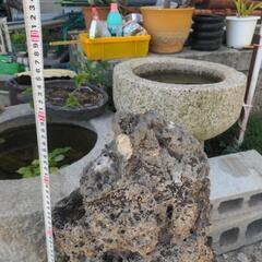 水岩石、庭石、盆栽用石の画像