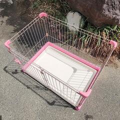 最終値下げ！激安！richell ペットゲージ ピンクの画像