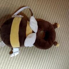 ヘッドガード よちよち赤ちゃんの頭の保護 みつばち ぬいぐるみ まくら