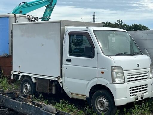 早いもの勝【希少】中古　冷蔵箱　キャリートラック用　DA63T用　軽トラック　北海道江別市発　別途配送可