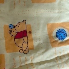 プーさんのお昼寝セット　子供布団の画像