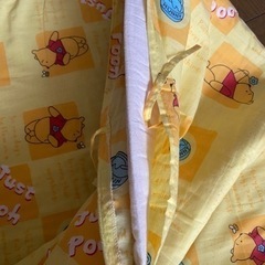 プーさんのお昼寝セット　子供布団の画像