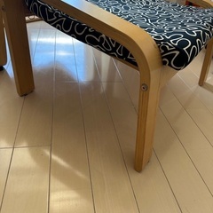 IKEAの1人掛けチェアの画像