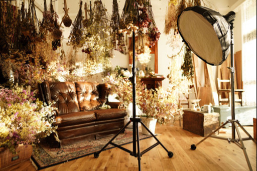 生花価格100万円分のドライフラワー