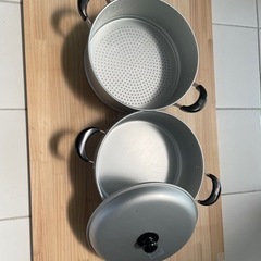 アルミ製蒸し器直径31センチ