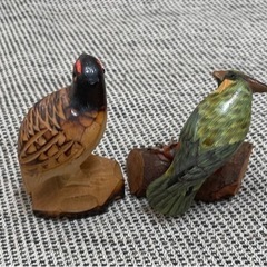 鳥の置物(オブジェ)の画像
