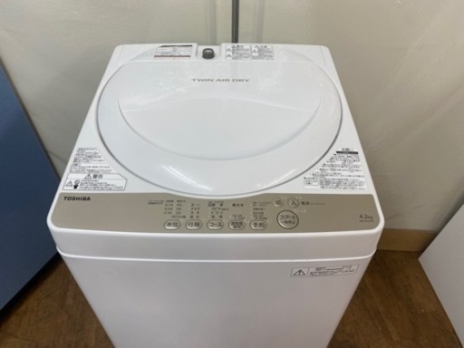 I666 ? TOSHIBA 洗濯機（4.2㎏） ⭐ 動作確認済 ⭐ クリーニング済