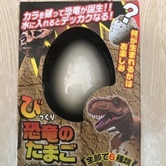 【新品・未開封】びっくり恐竜のたまご