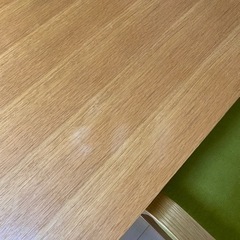 ★受け取り者決定済み　無印良品　ダイニングテーブル　椅子2脚セット、カバー取替え1セット付きの画像