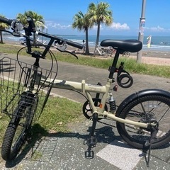 【太タイヤ、使用3ヶ月のみ】折りたたみ