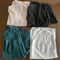 【レディース】お取引は女性のみ　4着　ワンピース　ブラウス　洋服