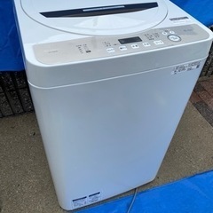 お薦め品‼️分解洗浄済み‼️シャープ洗濯機6kg ES-GE6D-T 2020年