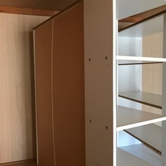 押し入れ収納2個セット　白《お取引終了しました》の画像